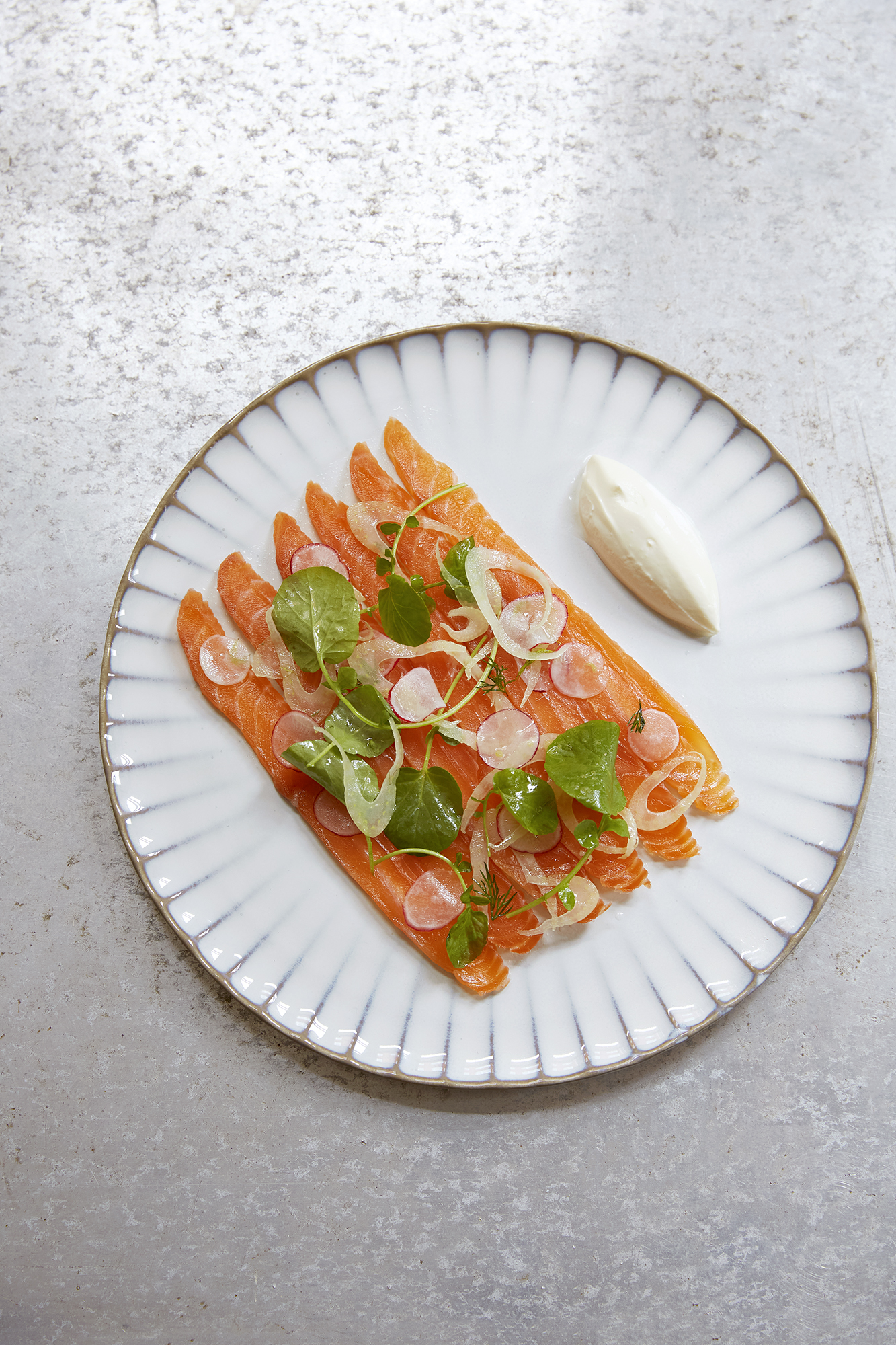 Gin-Cured Salmon